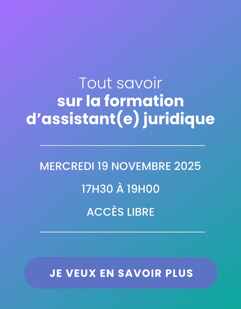 formation assistant(e) juridique