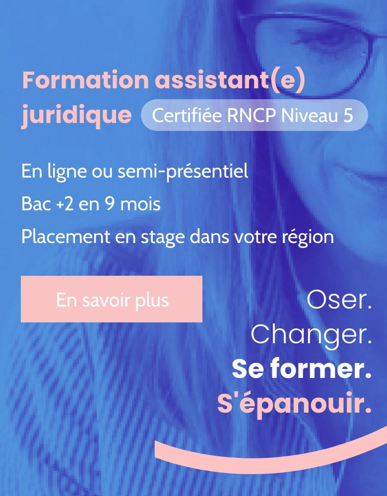 formation assistant(e) juridique