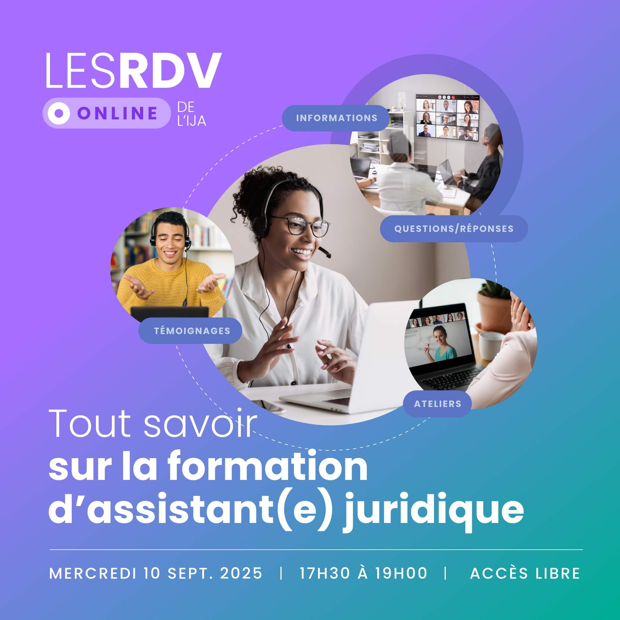 image pop up RDV online